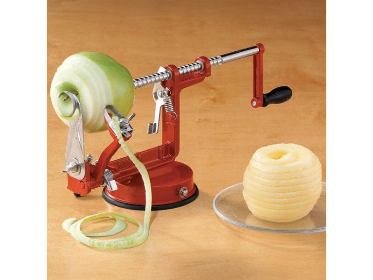 Як різати яблука на сушіння за допомогою яблукорізки