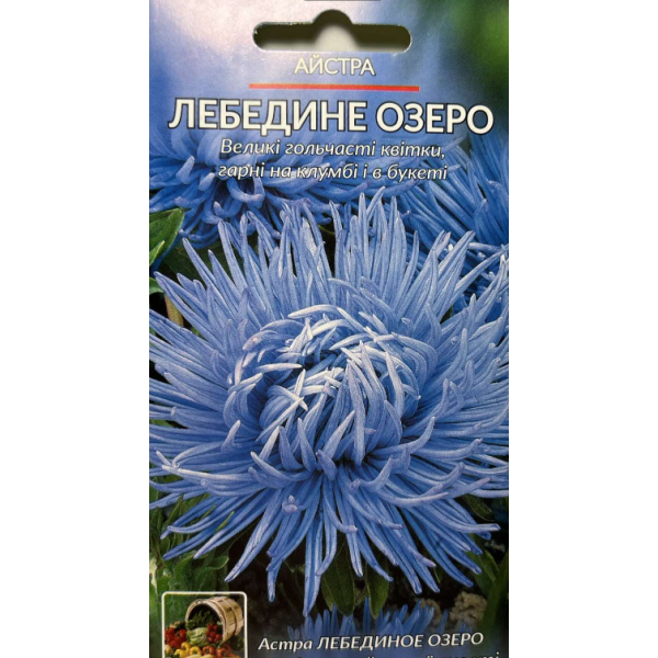 Квіти Астра Лебедине озеро однорічна 0,2 г