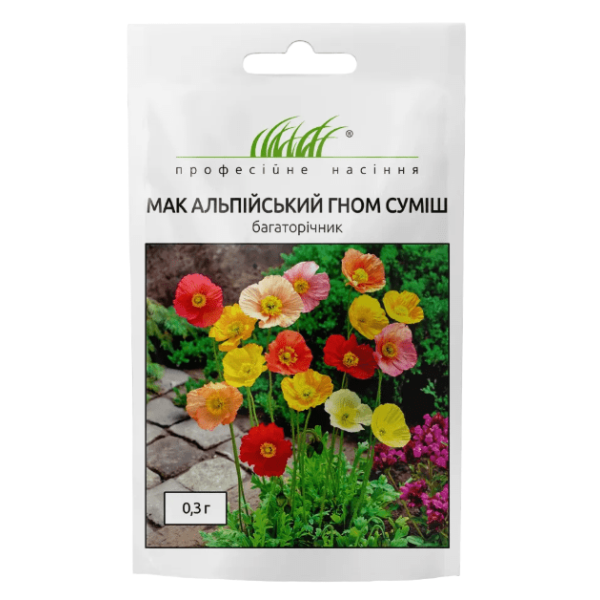 Мак альпійський Гном суміш 0,3 г