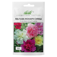 Мальва махровая Монарх смесь 0,2 г Hem Zaden, Нидерланды