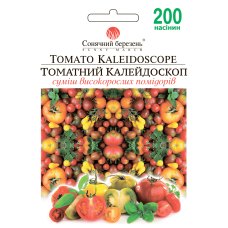 Томат Томатний калейдоскоп високорослі Сонячний Березень 200 нас